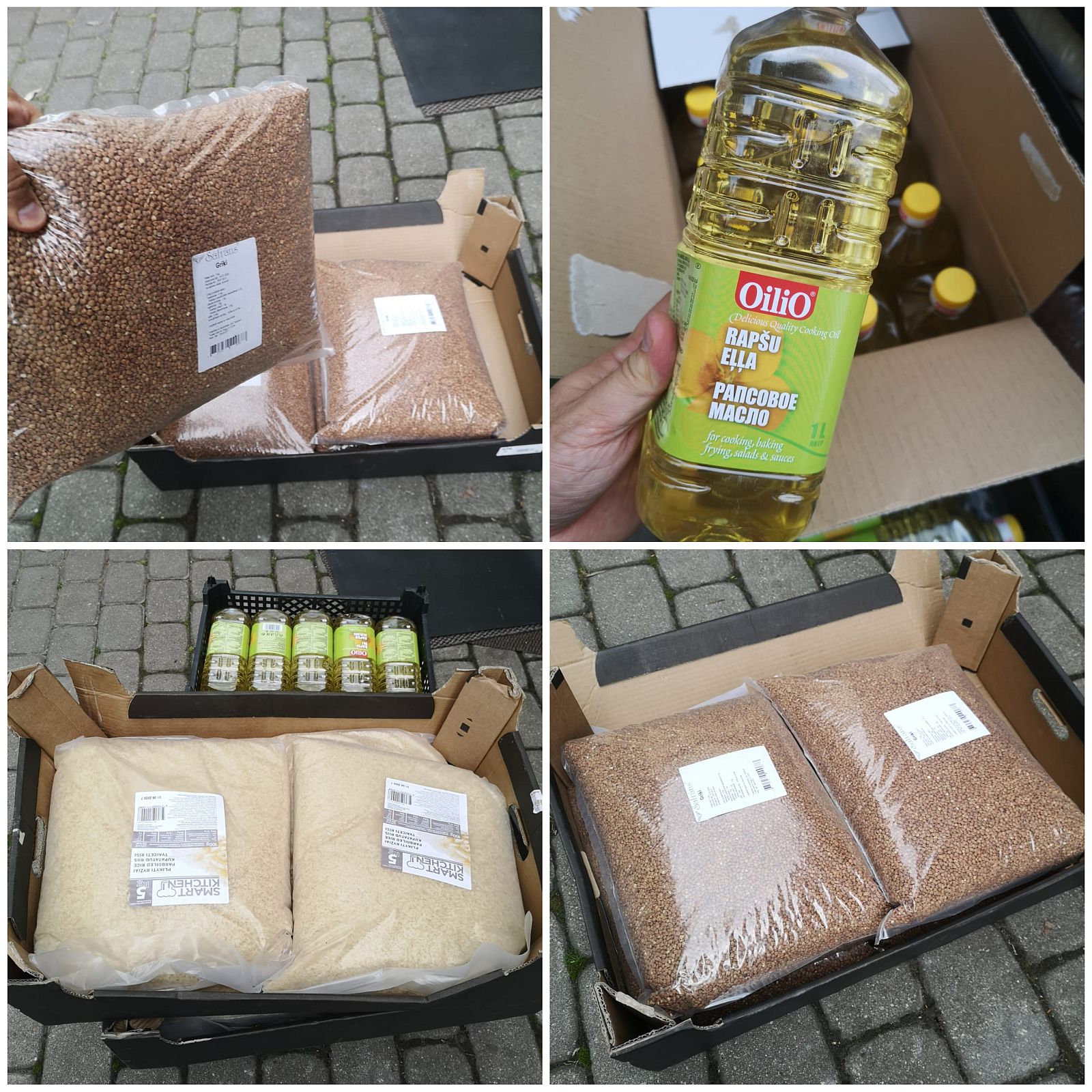 Bezmaksas ēdiena nodrošināšana Sarkanajam Krustam